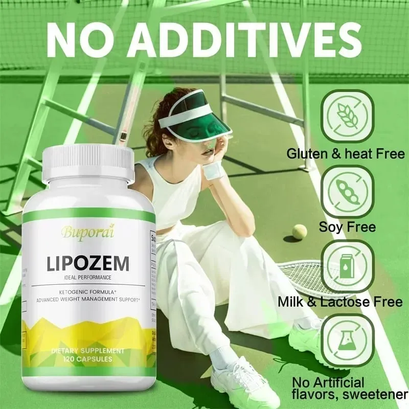 Lipozem Supplement - Weight Loss Capsules Boosts Metabolism Increases Energy and Controls AppetiteSupplements