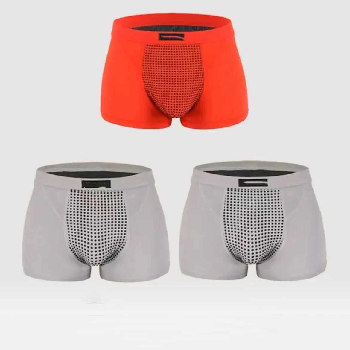 3PC Men's Magnetic Therapy Underwear Upgraded 22 Magnets Boxer Briefs L-6XL Anti-Pain Health Underwear Brazilian Breathable Men