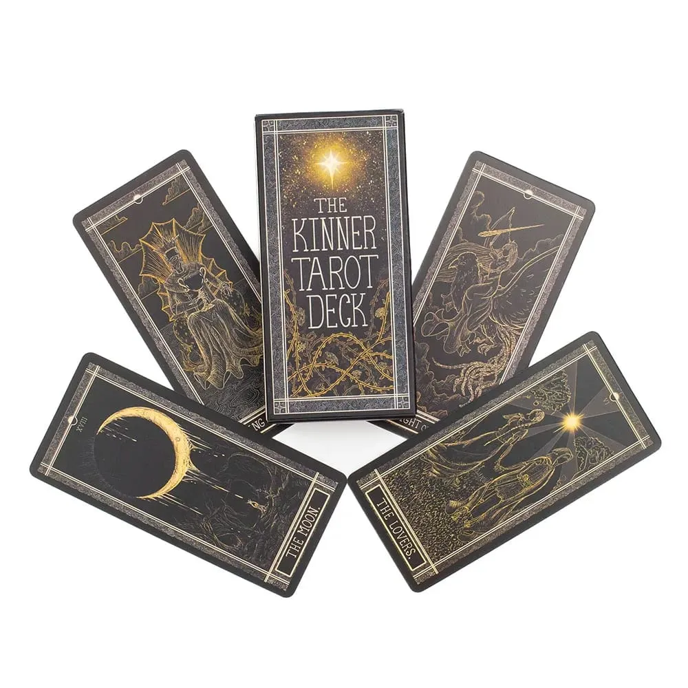 The Kinner Tarot Deck 87Pcs Divination Fate Tarot Oracle Cards Party Entertainment Επιτραπέζιες κάρτες παιχνιδιών 11,3*5,5cm — image 5
