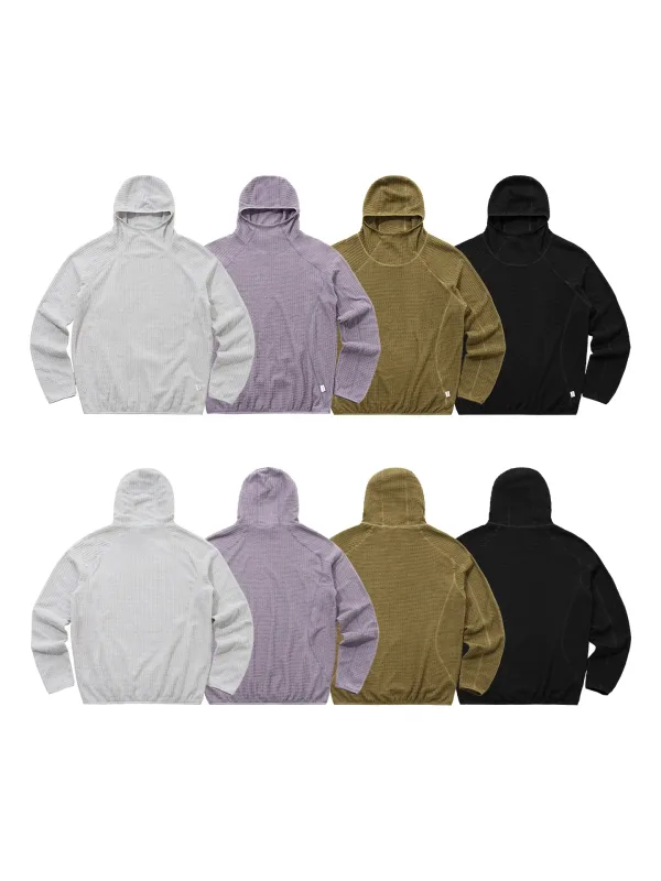 Thermolite® Sudadera con capucha térmica para todas las estaciones Sudadera con capucha ligera de secado rápido unisex Ropa deportiva de capa media de invierno transpirable