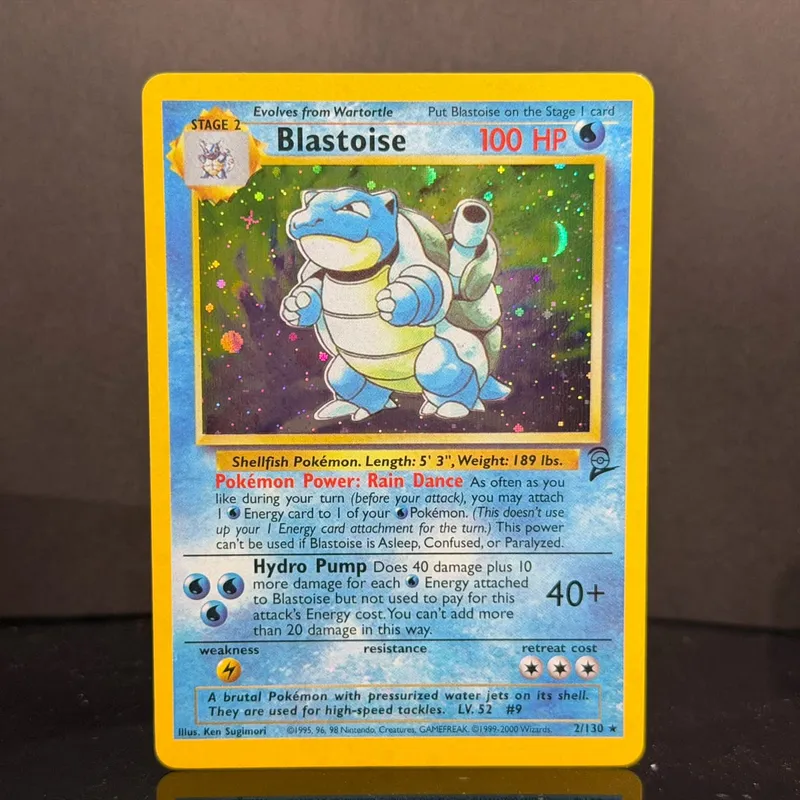 Pocket 2000 Base Set 2 OG Nostalgia Συλλεκτικό Hitmonchan Scyther Clefable Pidgeot Mewtwo Traditional Holo Proxy — image 8