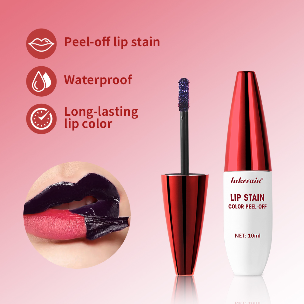 Lip Stain Peel Off Matte Lipstick for Lips Stick 24 Hours Water Resistant Lipsticks Free Shipping Cheap Lip Gloss Makeup Ink
