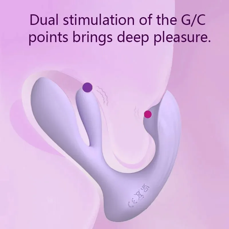 Vibrator G Spot לביש לנשים APP שלט רחוק 10 רטט 3 מצבי סיבוב גירוי דגדגן צעצוע מין נשי אורגזמה