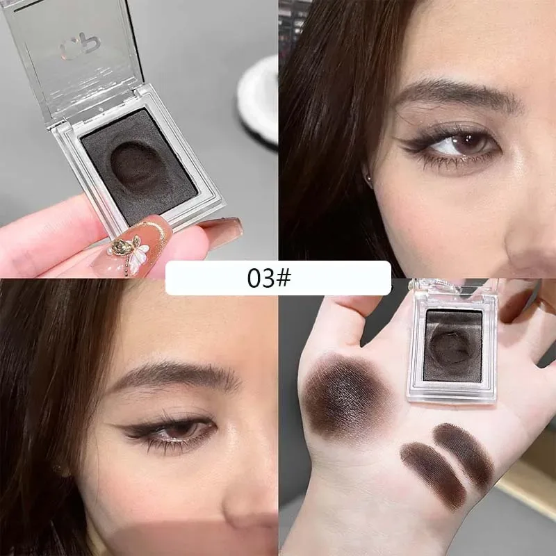 Single Eyeshadow & Eyeliner Cream High Pigment Reddish Brown Tint Eyeliner Eyeliner μακράς διαρκείας Αδιάβροχο Shimmer Eyeshadow Μακιγιάζ ματιών
