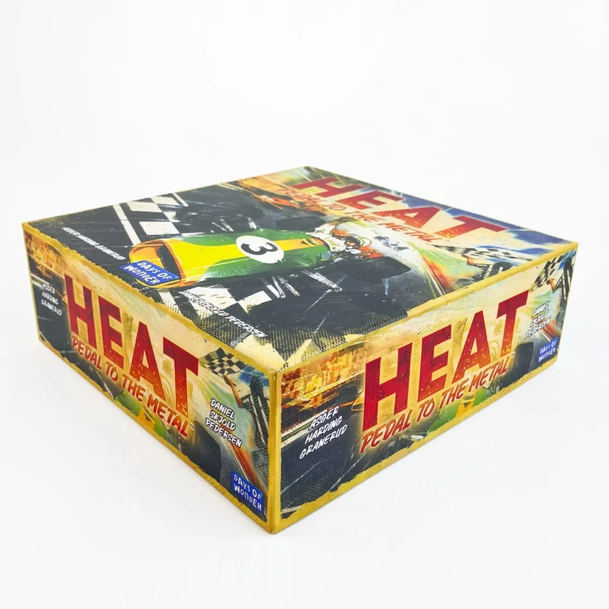 "HEAT: Full Throttle" — Ένα επιτραπέζιο παιχνίδι καρτών αγώνων αγώνων αγγλικής γλώσσας με γρήγορο ρυθμό αδρεναλίνης για 1 έως 6 παίκτες