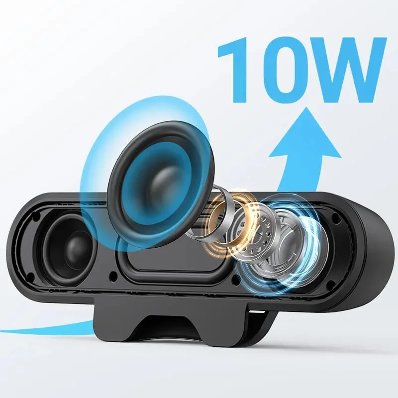 Mini Soundbar Speaker Clip Portable USB Wired Computer TV PC Laptop Desktop Subwoofer Sound Box Music Caixa De Som Bocina Coluna — image 6