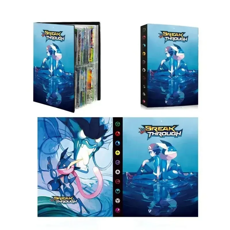240 τεμ. Fire Dragon Card& Diablo-Fire Dragon Card Book Charizard Cards άλμπουμ Βιβλίο κάρτα παιχνιδιού VMAX GX Holder Binder Series