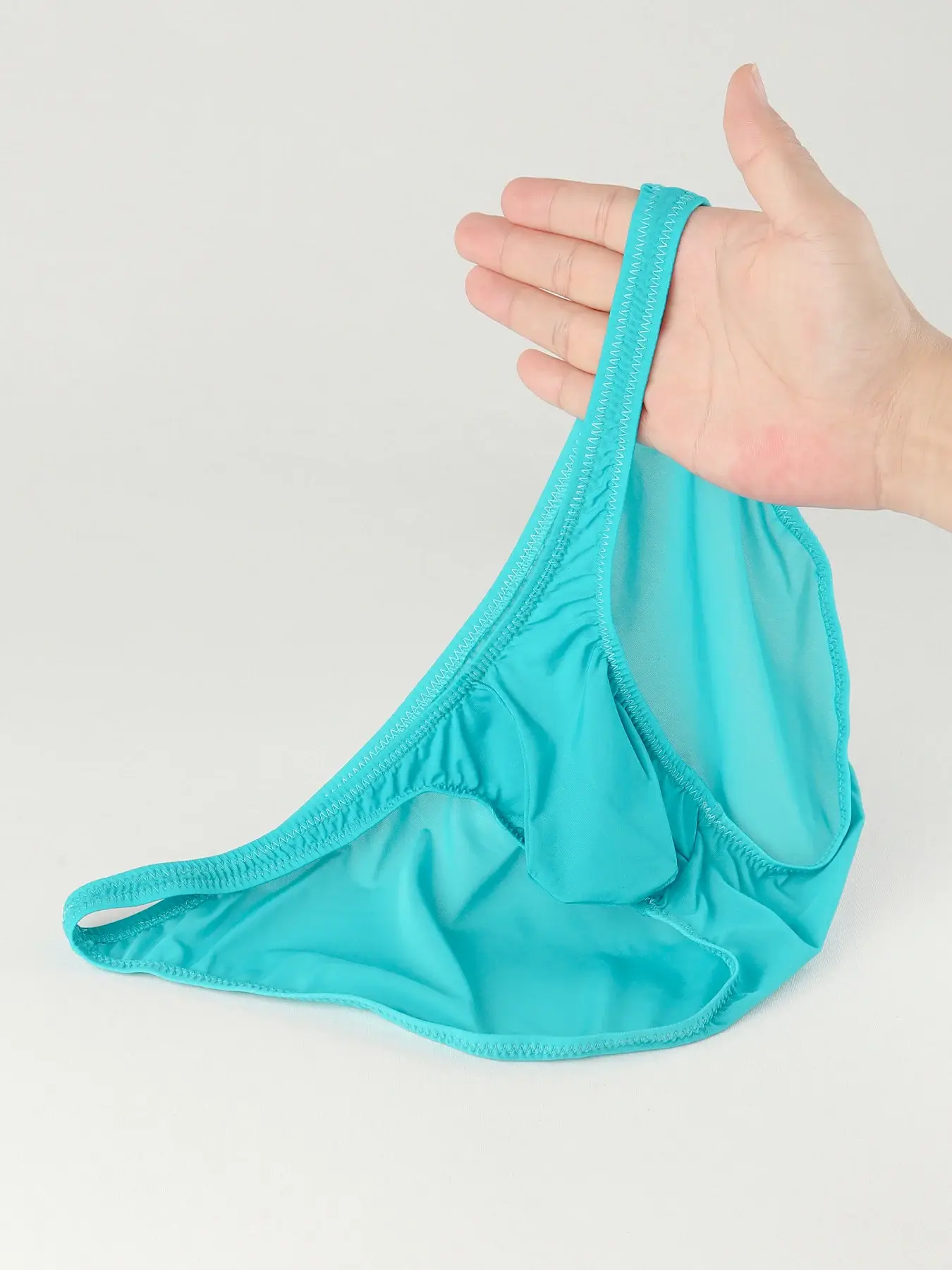 New Men's Underwear U convex Bag Hip Sexy Solid Color Bikini Men's Briefs Comfortable Breathable Quality Male Panties G6008SJ — image 3