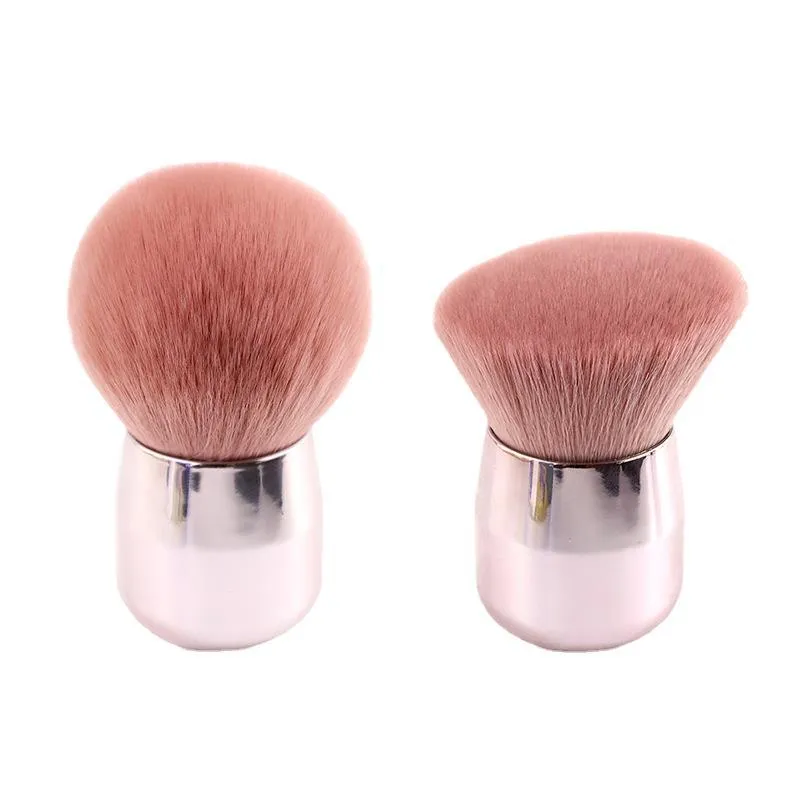 1/2 Chiếc Lông Tơ Rời Phấn Má Hồng Cọ Mini Di Động Cao Cấp Cọ Trang Điểm Mỹ Phẩm Du Lịch Dụng Cụ Trang Điểm Cho Nữ cô Gái