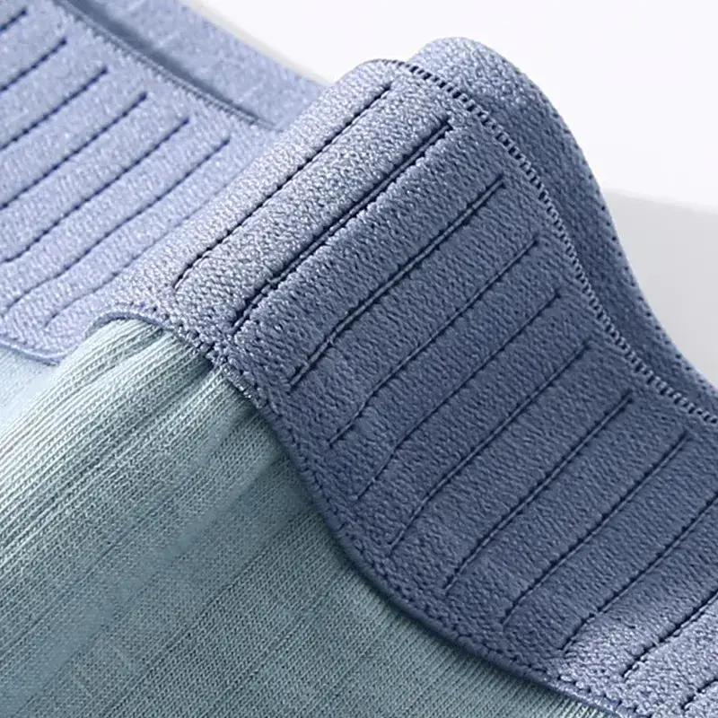 1/4 Stuks Herenondergoed Heren Puur Katoen Vierhoekshorts Alle Katoenen Antibacteriële Kruis Tiener Platte Hoekondergoed — image 12