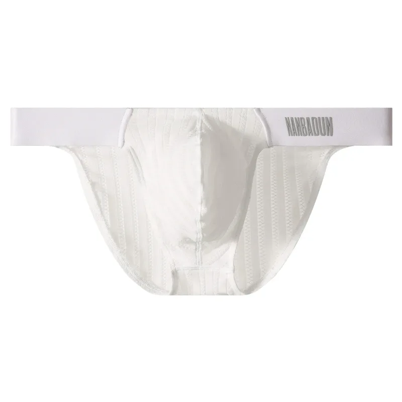 Mens Underwear Briefs Shorts Thin Ice Silk T Panties Man Breathable Solid Transparent Underpants Male Low Rise Brief Homme Ropa — image 2