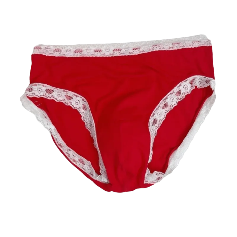 Breathable Ice Silk Men's Underwear Lingerie Low Waist Men's Lace Trim Briefs Panties U-Convex Pouch Brief Youth — image 17
