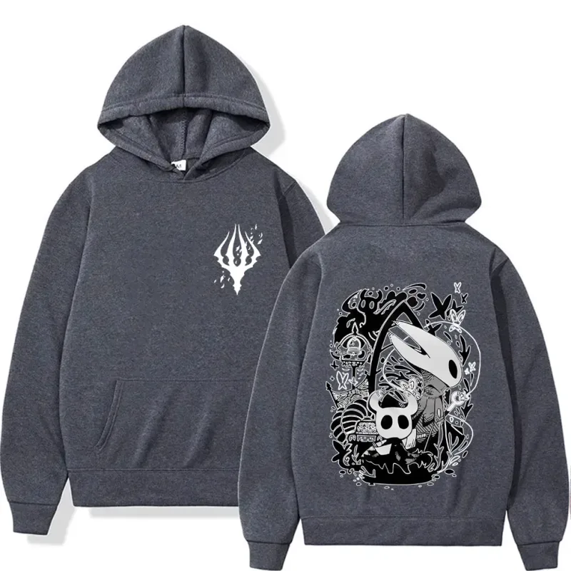 Oyun içi boş şövalye grafik kapşonlu erkek kadın giyim rahat büyük boy streetwear erkek Vintage polar kapüşonlular hayranları hediye eşofmanı — image 10