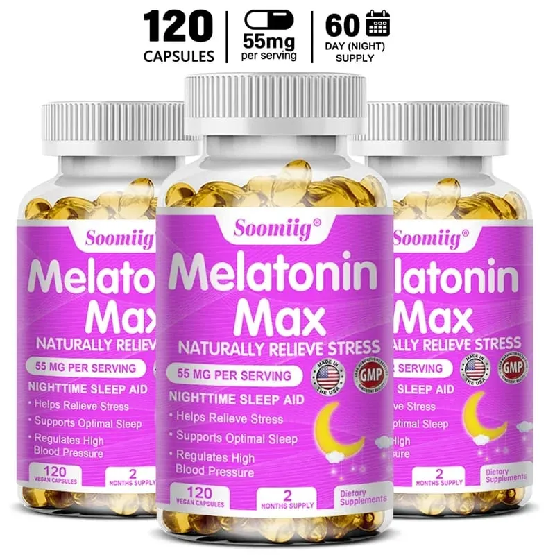 Melatonin – Étrend-kiegészítő az éjszakai alvás minőségének javítására és az álmatlanság csökkentésére Csökkenti az ébrenléti időt, erősíti az immunitást