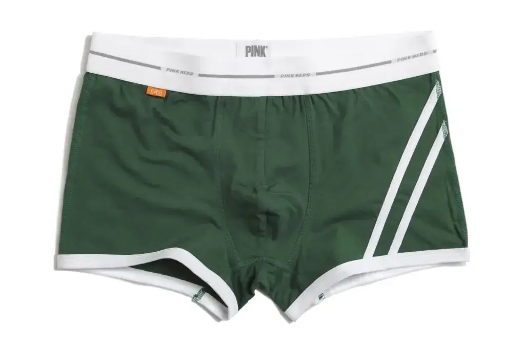 Celana Pendek Pria Fashion Celana Dalam Katun Nyaman Pria Celana Boxer Pakaian Dalam Mewah Boxer untuk Pria Celana Boxer — image 16