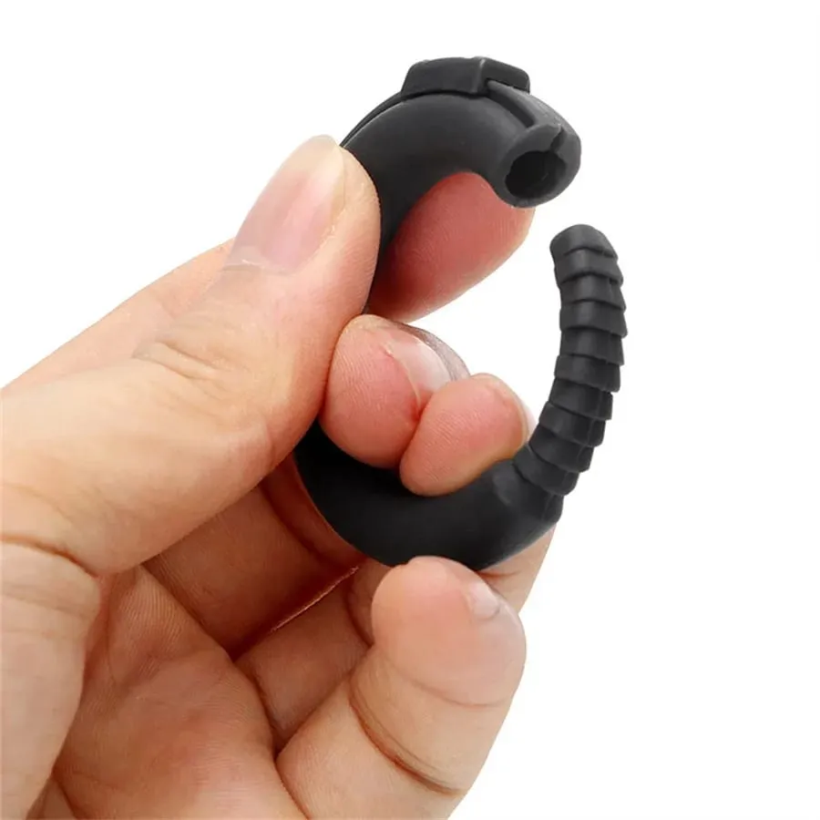 22-32mm Foreskin Corrector Adjustable Silicone Penis Rings Lock Semen Cock Ring Delay Ejaculation Sex Toys For Men Cockrings