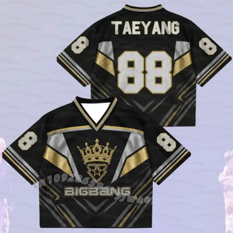 26 homens mulheres bigbang 2026 tour mundial camisa de malha mista streetwear fãs de concerto camisa camiseta de manga curta masculino hoodies — image 10