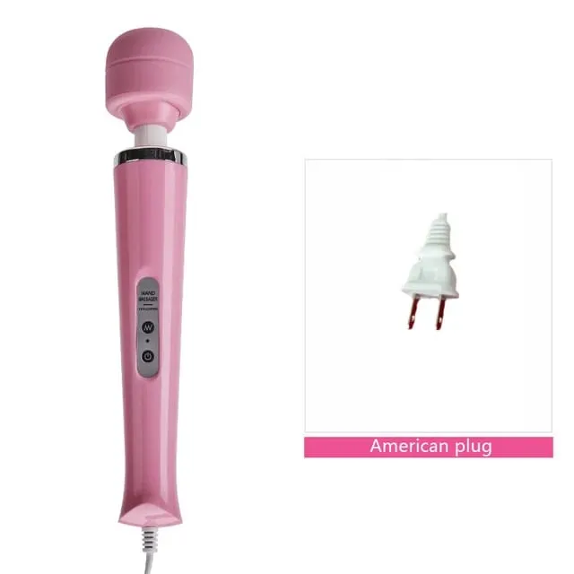 Adult Sex Toys AV Vibrator Powerfull Magic Wand G-spot Stimulation Massager Clit Vibrators Sex Toys for Women MasturbationBLACKWOLF New 10 Speeds Magic Wand Massager Big Magic Wand Massage Stick AV Vibrators Sexy Clit Sex Toys for Women Eur
