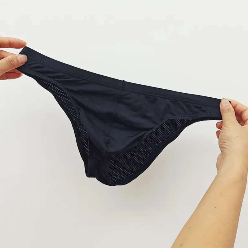 Bulge Pouch Underwear For Men Briefs Sexy Men's Briefs 2XL Low Waist Underwear Classic Style Underwear For Everyday Wear — image 7