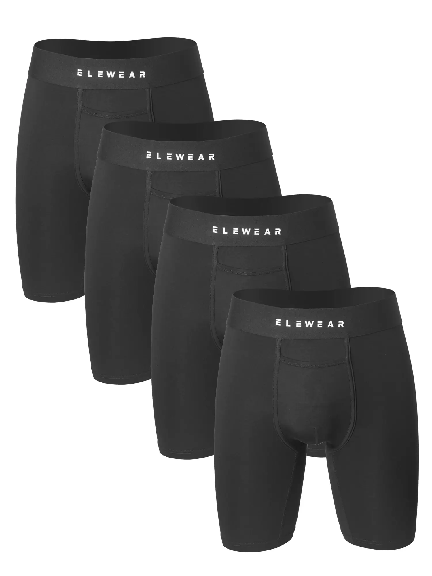 4pcs Men Modal Underwear With Opening Up Breathable Mens Boxershorts Men's Panties Underpants Boxers Brief — image 1