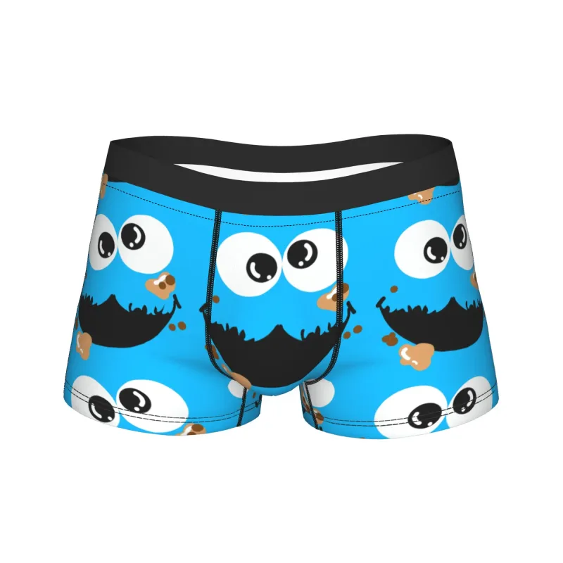 S-Sesames Streets Tango Elmo & Grover Underwear Men Shorts Briefs Funny Boxershorts Quality Customs Oversize Panties — image 19