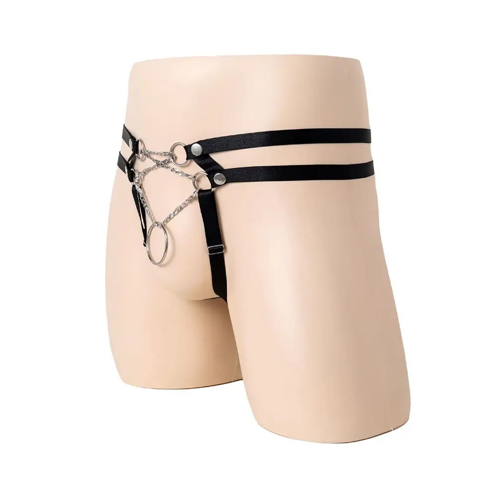 Mens Sexy Cockring G-Strings Sexy Tоy Mens O-Ring Underwear For Hot Man Low Waist Jockstrap Lingerie Gay Sissy Pouch Underpants — image 4