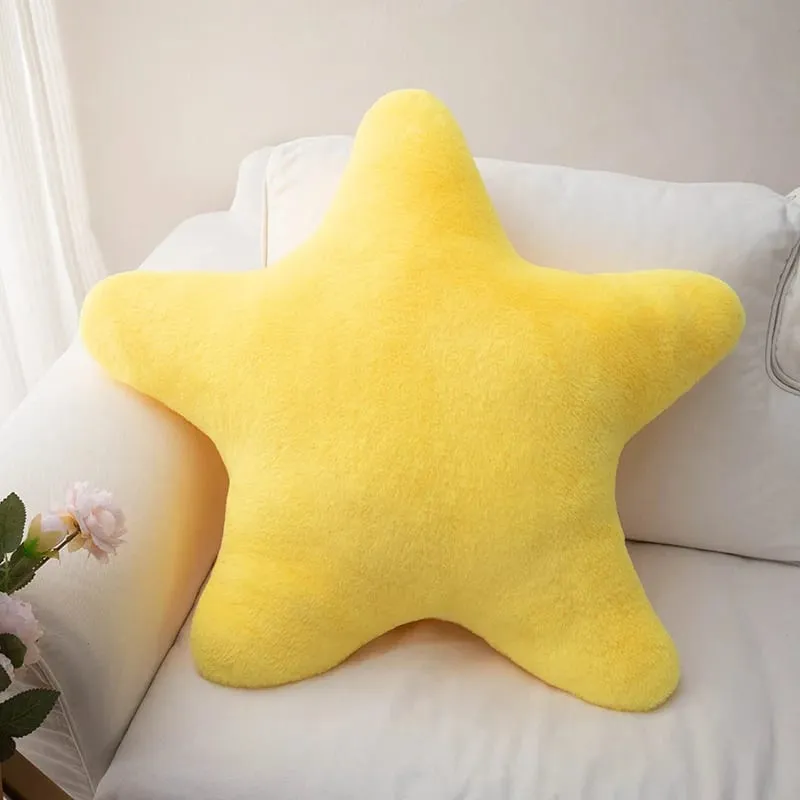 35/40 εκατοστά Starfish Star βελούδινο μαξιλάρι γεμιστό χαμόγελο Happy Sky μαξιλάρι πολύχρωμο μαξιλάρι ντεκόρ για καρέκλα καναπέ πίσω υποστήριξη δώρο
