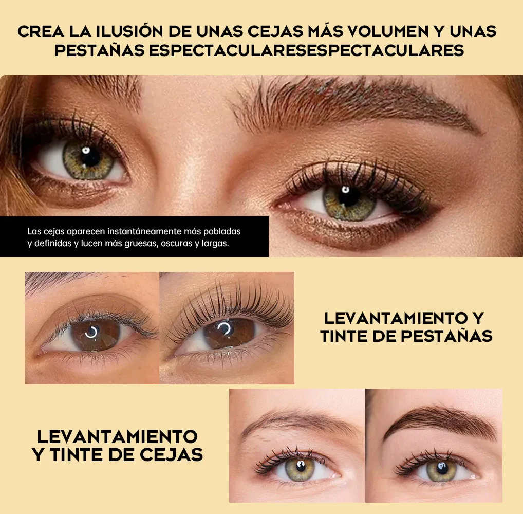 Gollee Eebrow Tint Set 6ml Natural Classic Μαύρες Βλεφαρίδες Brow Tint Kit Ημιμόνιμο Αδιάβροχο Σετ Brow Lash Tint — image 3
