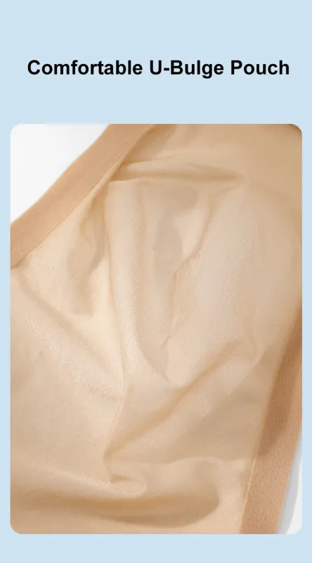 Seamless Quick Drying Men Briefs Underwear Solid Color Ice Silk Ultra-thin Underpants Sexy Breathable 3D Pouch Panties Undies