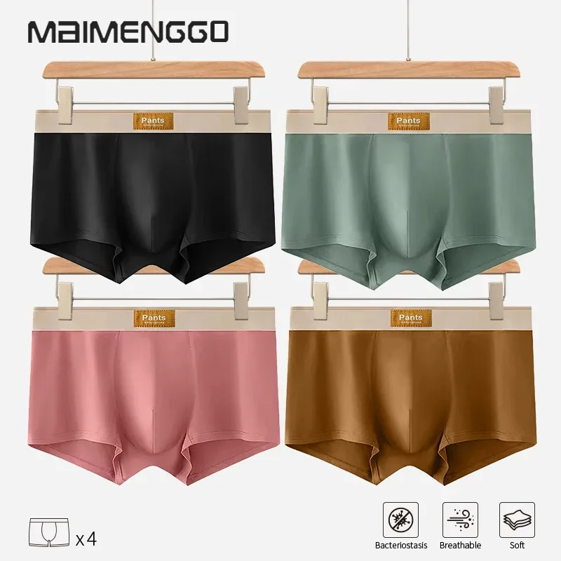 Intimo da uomo Boxer in cotone Pantaloncini Hombre Mutandine Uomo Mutande traspiranti Sport sexy Comfort Boxer maschili Taglia grande L-7XL — image 19