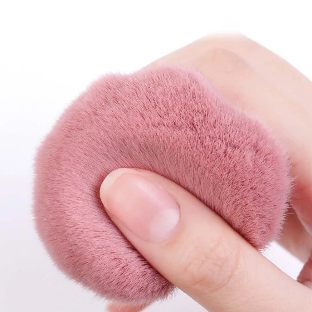1/2 Chiếc Lông Tơ Rời Phấn Má Hồng Cọ Mini Di Động Cao Cấp Cọ Trang Điểm Mỹ Phẩm Du Lịch Dụng Cụ Trang Điểm Cho Nữ cô Gái