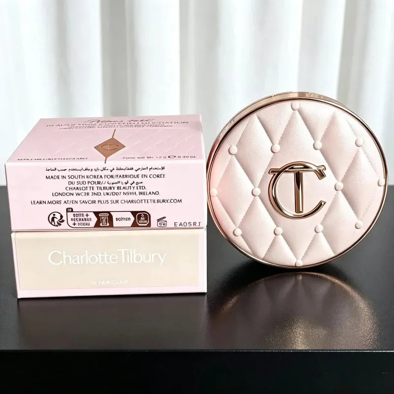 Charlotte Tilbury Dual-Color Blush Concealer Cushion Delicate And Smooth Brightening And Moisturizing Concealing Lasting Makeup — image 12