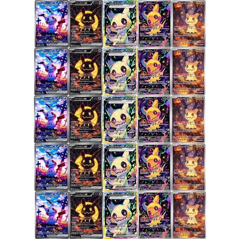 כרטיסי אוסף TCG Mimiku עשה זאת בעצמך באיכות גבוהה כרטיס יחיד כרטיס קלאסי משחק אנימה צעצוע מתנה