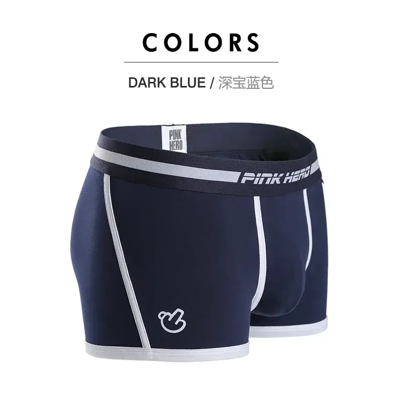 Celana Pendek Pria Fashion Celana Dalam Katun Nyaman Pria Celana Boxer Pakaian Dalam Mewah Boxer untuk Pria Celana Boxer — image 21