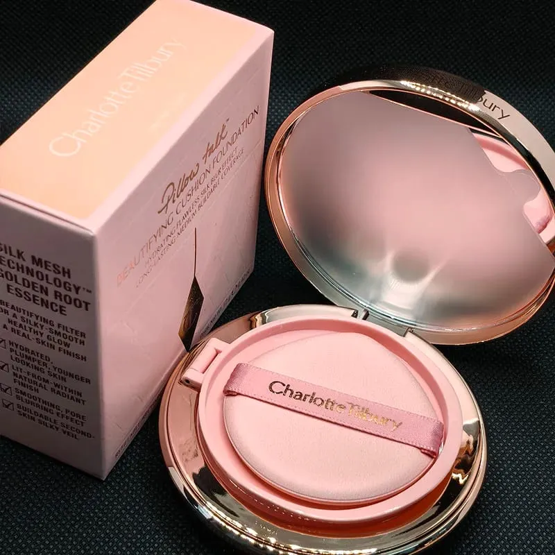 Charlotte Tilbury Shimmer Powder Air Cushion Lightweight Moisturizing Oil-controlling Long-lasting Fit Creates Pore-free Makeup
