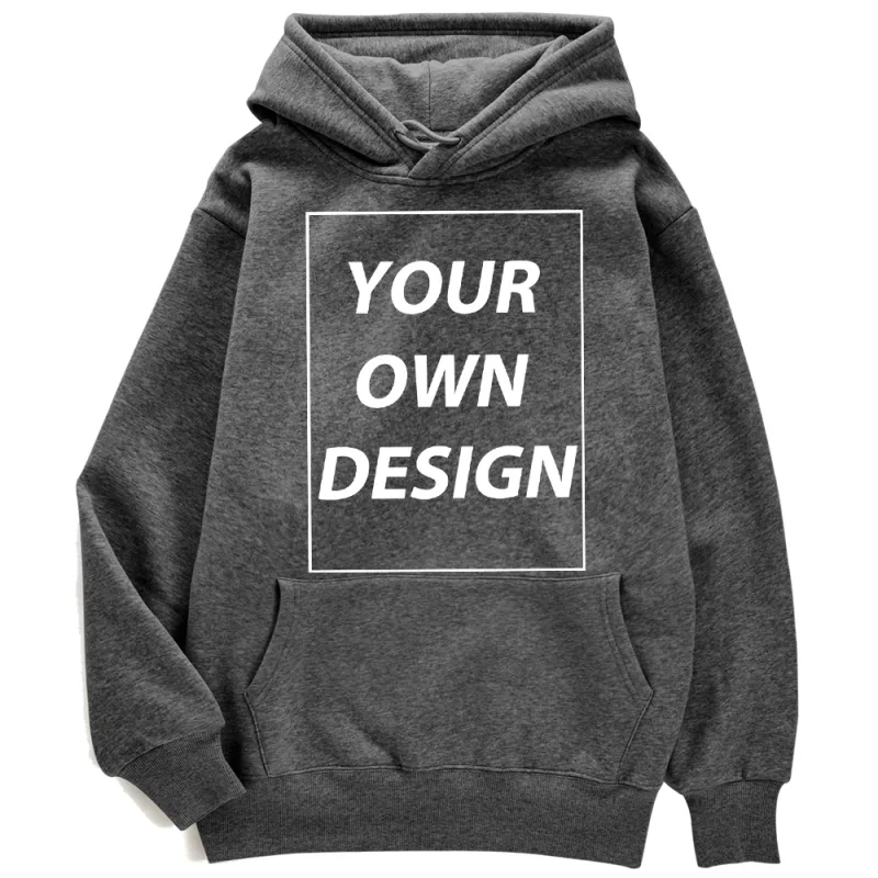ที่กำหนดเอง DIY พิมพ์ผู้ชายผู้หญิงฤดูใบไม้ร่วงฤดูหนาว Hoodies Casual CLASSIC Pullovers ง่าย Comfy Streetwear นุ่มกีฬาเสื้อผ้า