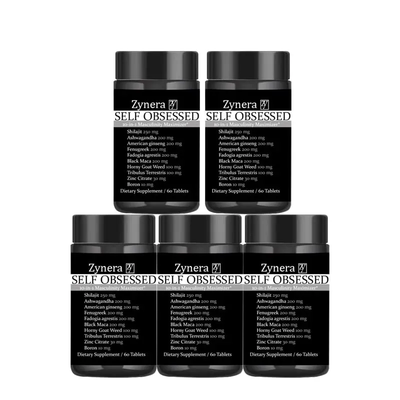 Ashwagandha Shilajit Maca Tablet Pen-is Supplement Anti-oxidation Immunity E-rection Capsules for Men