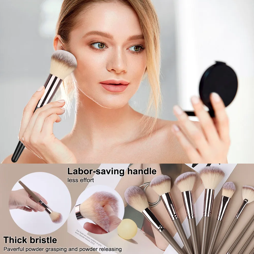 NEW 1-20PCS Makeup Brushes Set Foundation Blush Powder Concealers Eyeshadow Soft and Fluffy Female Cosmetic Beauty Tools Storage