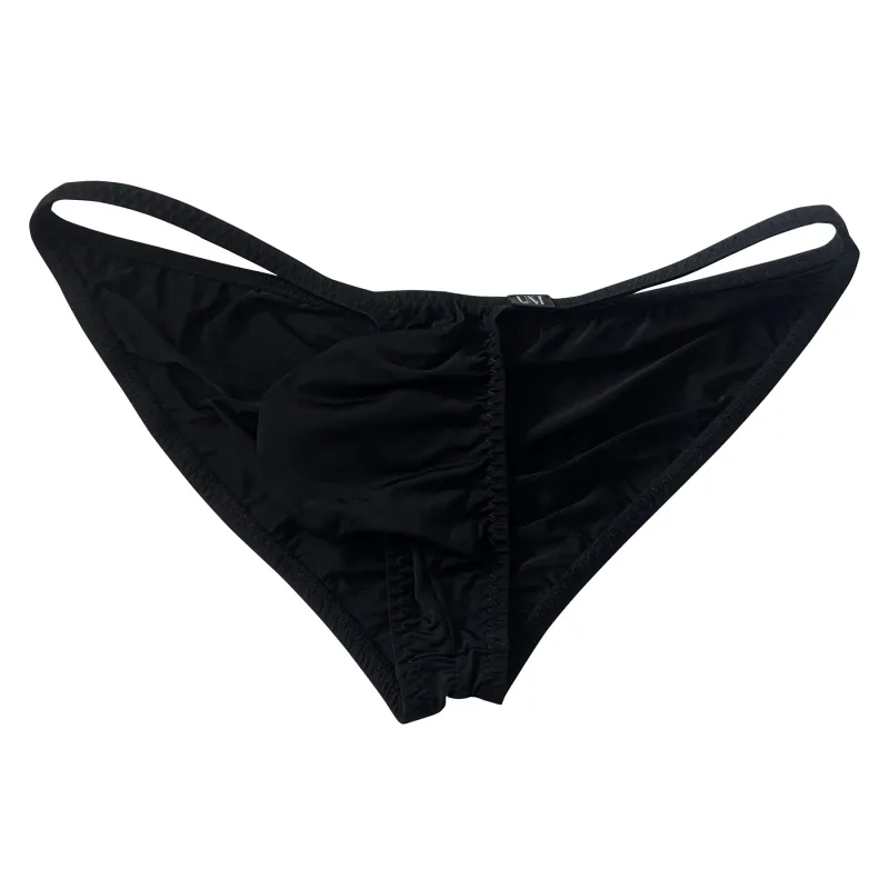 Ultra Low Waist Men's Briefs Thin Ice Translucent Sexy Underwear Comfortable Modern Fashion Buttock Highlighting Male Briefs — image 13