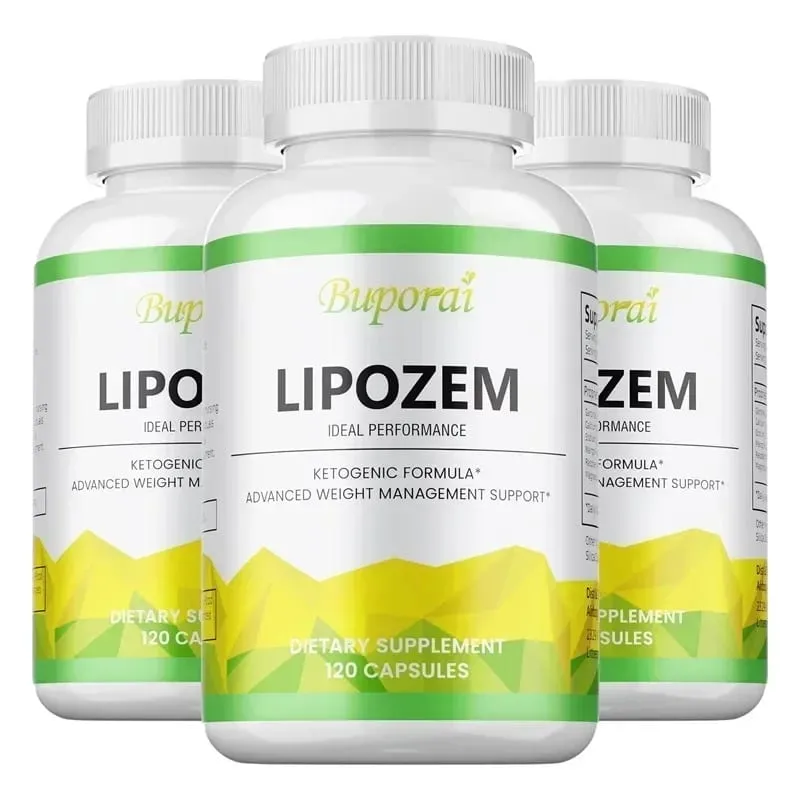Lipozem Supplement - Weight Loss Capsules Boosts Metabolism Increases Energy and Controls AppetiteSupplements