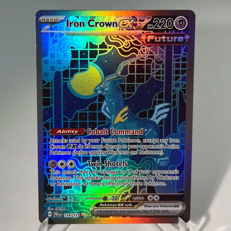 Prismatic Evolutions PKM Cards PTCG5-A GX Rainbow Umbreon Sylveon Leafeon ex Rare Collection Battle Toys Δώρα για χόμπι — image 21