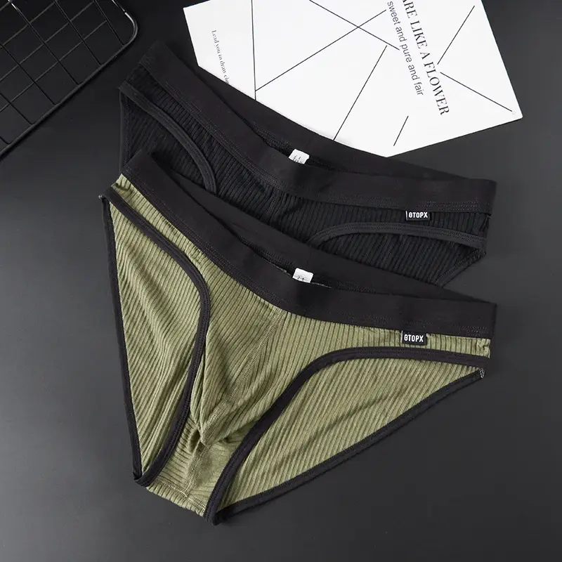 Intimo uomo sissy ropa interior hombre Filo mutandine sexy boxer slip Big Bag U Convesso cuecas homem masculinas GTOPX MAN