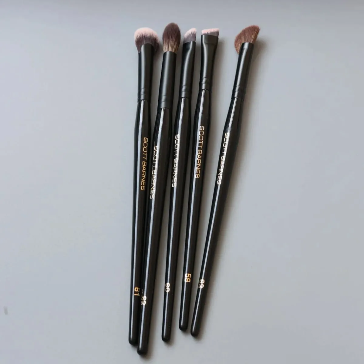 Luxury Μαύρα Πινέλα Μακιγιάζ Σετ από SCOTT Super-soft Synthetic Hair Face Powder Blush Eye Shadow Blending Cosmetic Brush Tools