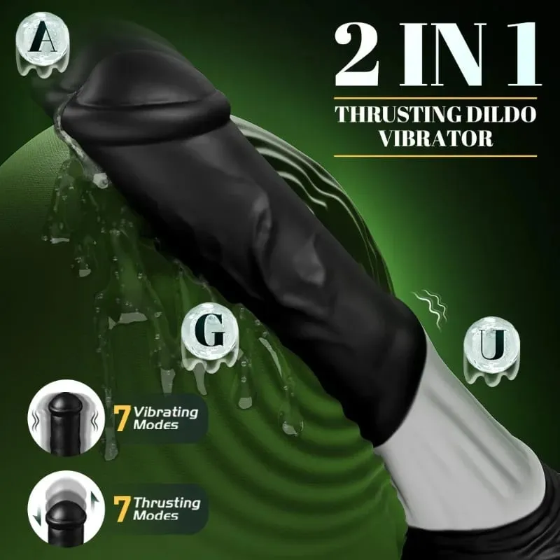 Thrusting Horse G-spot Dildo Vibrator 11,8" Monster Big Dildo Vibrations App Remote Control βεντούζα Παιχνίδι σεξ για ενήλικες για γυναίκες — image 6