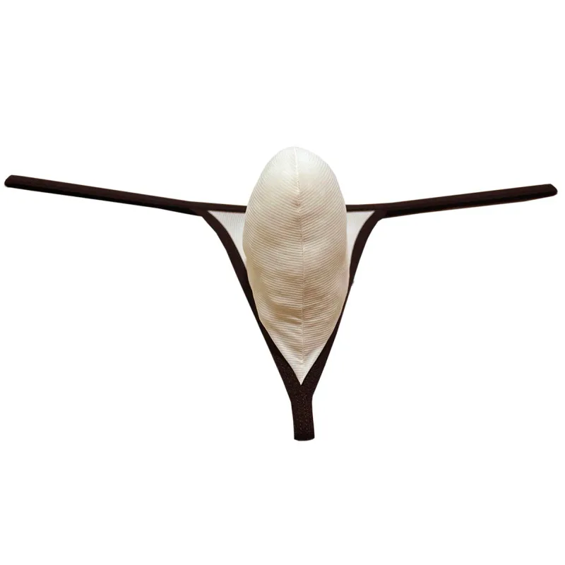 Men's Ice-Silk Thong Underwear No-Show Ultra-Thin Men Low Rise Thong G-string Breathable Lightweight Micro Briefs — image 8