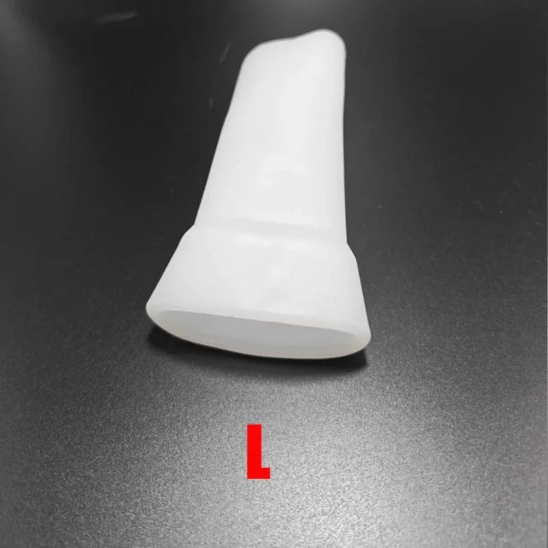 S/M/L szilikon hüvely vákuumcsésze-hosszabbítóhoz péniszpumpa pénisznagyobbító/hordágycsere Kiegészítők Szexuális játék 18 év feletti férfiaknak — image 17