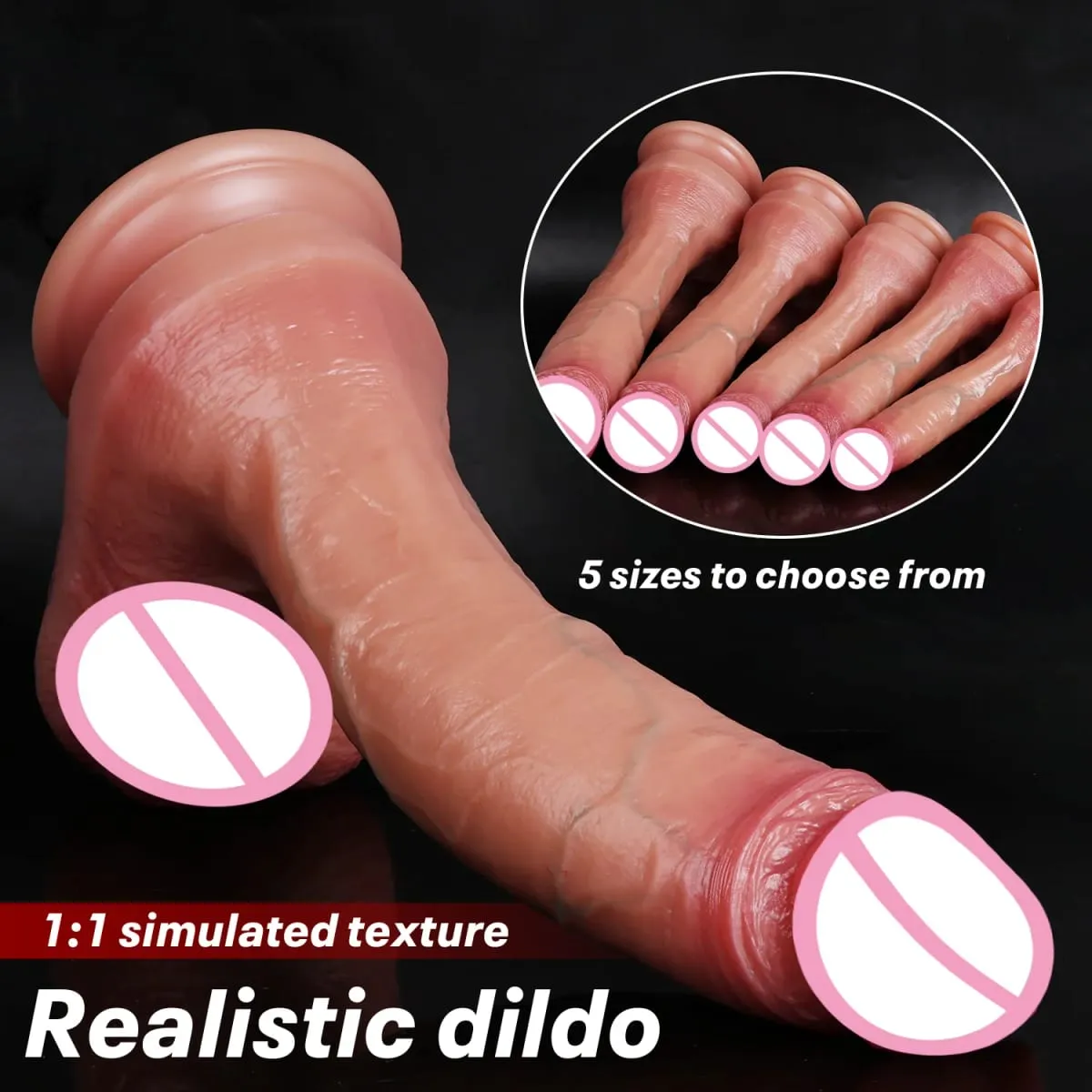 Realistic Dildo Penis Soft Double Silicone Dildos Vaginal and Anal Masturbator Big Dick For Woman Masturbation Adult Sex Toy 18+