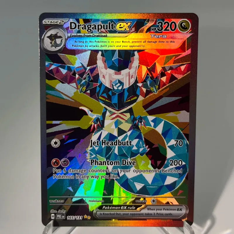 Prismatic Evolutions PKM Cards PTCG5-A GX Rainbow Umbreon Sylveon Leafeon ex Rare Collection Battle Toys Δώρα για χόμπι — image 28