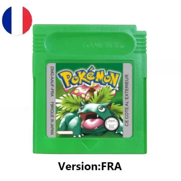 Sok stílusú Pokémon Vörös Kék Kristály Arany Zöld Ezüst Sárga GBC játékkártya 16 bites videojáték kazettás konzolkártya GB/SP — image 17