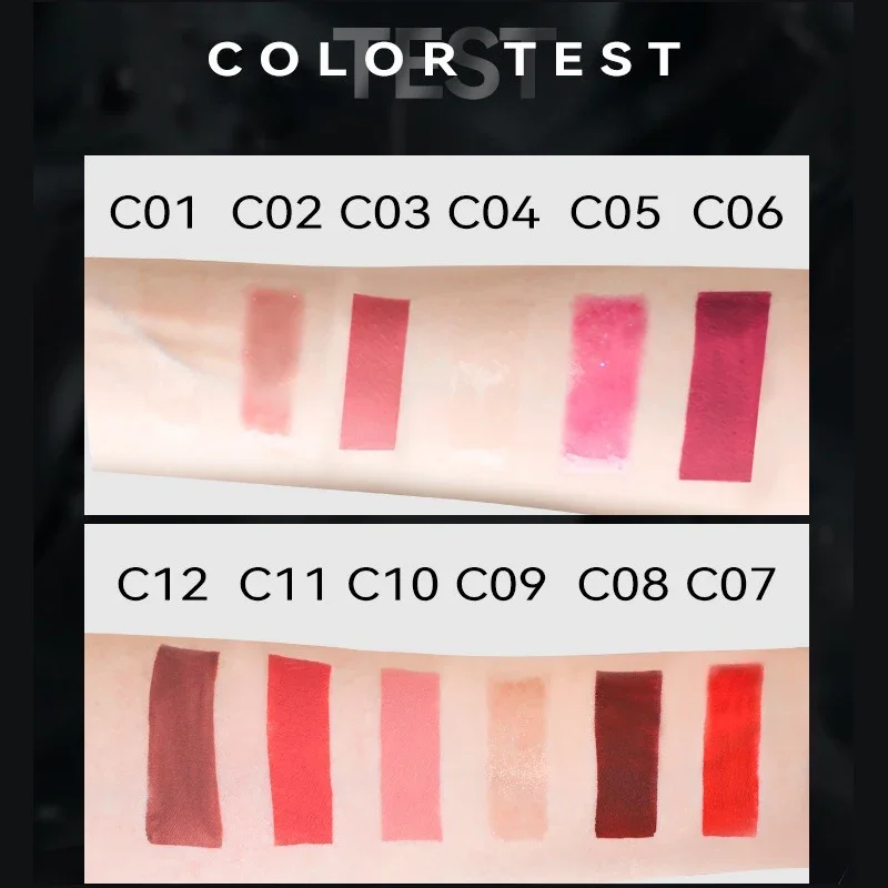Αδιάβροχο Liquid Velvet Matte Lipstick Διαφανές ενυδατικό Λάδι χειλιών Pearlescent Rich Color Lipgloss Tint Lasting Cosmetic